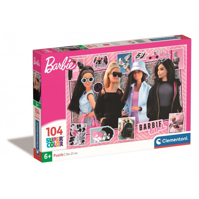 CLEMENTONI PUZZLE 104ΤΕΜ SUPER COLOR BARBIE 25754 CLEMENTONI PUZZLE 104ΤΕΜ SUPER COLOR BARBIE 25754