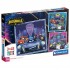 CLEMENTONI SUPER COLOR PUZZLE 3X48 TEMAXIA BATWHEELS CLEMENTONI SUPER COLOR PUZZLE 3X48 TEMAXIA BATWHEELS