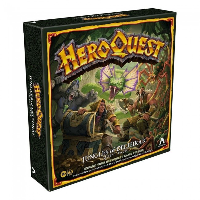 ΕΠΙΤΡΑΠΕΖΙΟ HEROQUEST JUNGLES OF DELTHRAK EXPANSION ΕΠΙΤΡΑΠΕΖΙΟ HEROQUEST JUNGLES OF DELTHRAK EXPANSION