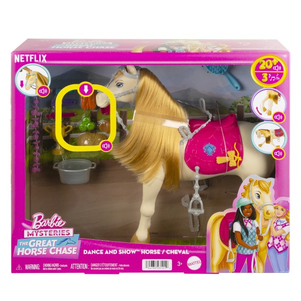 BARBIE MYSTERIES THE GREAT HORSE CHASE - ΑΛΟΓΟ DANCE AND SHOW HXJ42