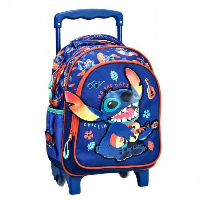 ΣΧΟΛΙΚΗ ΤΣΑΝΤΑ ΝΗΠΙΟΥ GIM TROLLEY STITCH 342-00072 ΣΧΟΛΙΚΗ ΤΣΑΝΤΑ ΝΗΠΙΟΥ GIM TROLLEY STITCH 342-00072