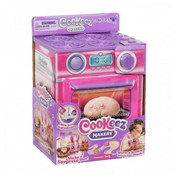 COOKEEZ MAKERY ΜΑΓΙΚΟ ΦΟΥΡΝΑΚΙ ΜΕ ΖΩΑΚΙΑ ΕΚΠΛΗΞΗ CINAMON TREATS