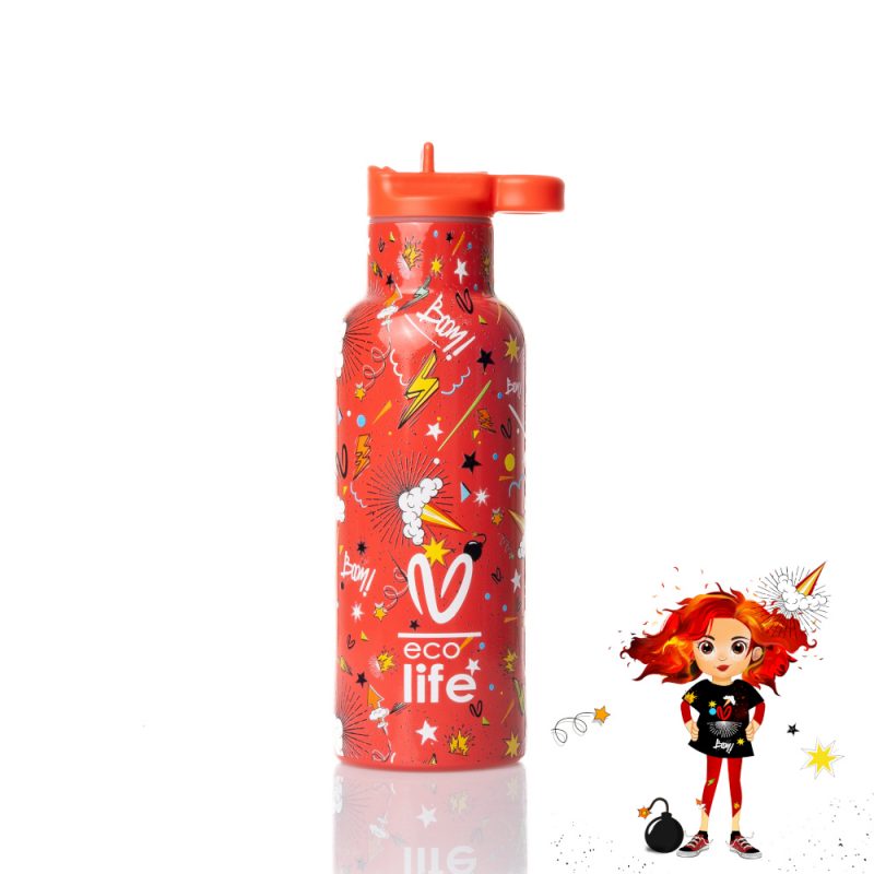 ΜΕΤΑΛΛΙΚΟ ΘΕΡΜΟΣ ECOLIFE X VASILIKI VASILIKI SPITHA 500ML