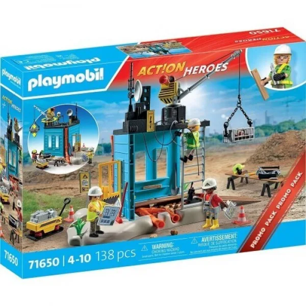 PLAYMOBIL ACTION HEROES ΕΡΓΟΤΑΞΙΟ