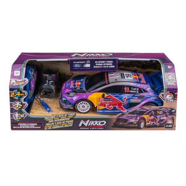 NIKKO RC WRC FORD PUMA WITH TYRES (10401)