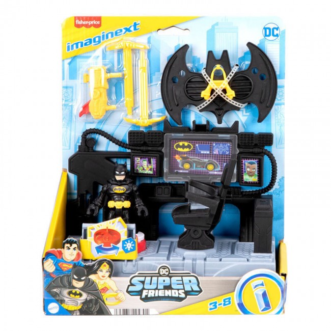 IMAGINEXT DC SUPER FRIENDS BAT COMMAND CENTER IMAGINEXT DC SUPER FRIENDS BAT COMMAND CENTER
