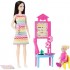 BARBIE ΚΟΥΚΛΑ: YOU CAN BE ANYTHING - TEACHER DOLL WITH BLACK HAIR JCR77 BARBIE ΚΟΥΚΛΑ: YOU CAN BE ANYTHING - TEACHER DOLL WITH BLACK HAIR JCR77