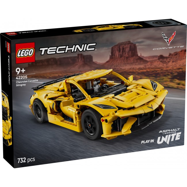LEGO TECHNIC CHEVROLET CORVETTE STINGRAY (42205)