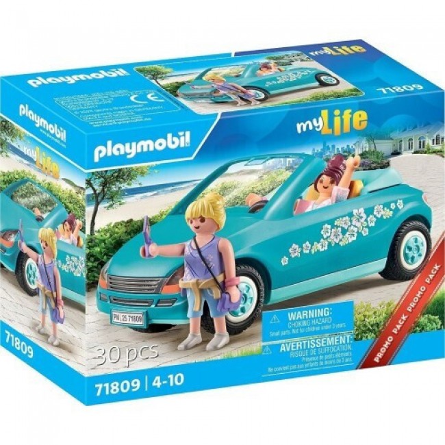 PLAYMOBIL MY LIFE ΒΟΛΤΑ ΜΕ ΚΑΜΠΡΙΟ ΑΥΤΟΚΙΝΗΤΟ