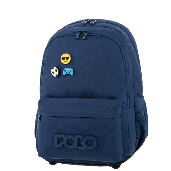 ΣΧΟΛΙΚΗ ΤΣΑΝΤΑ POLO ΠΛΑΤΗΣ PINS - BLUE (ΜΠΛΕ) 901059-5200 (2025) ΣΧΟΛΙΚΗ ΤΣΑΝΤΑ POLO ΠΛΑΤΗΣ PINS - BLUE (ΜΠΛΕ) 901059-5200 (2025)