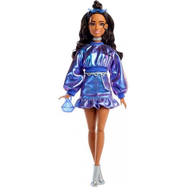 ΚΟΥΚΛΑ BARBIE DELUXE STYLE METALLICS - ΜΠΛΕ ΣΥΝΟΛΟ ΚΟΥΚΛΑ BARBIE DELUXE STYLE METALLICS - ΜΠΛΕ ΣΥΝΟΛΟ