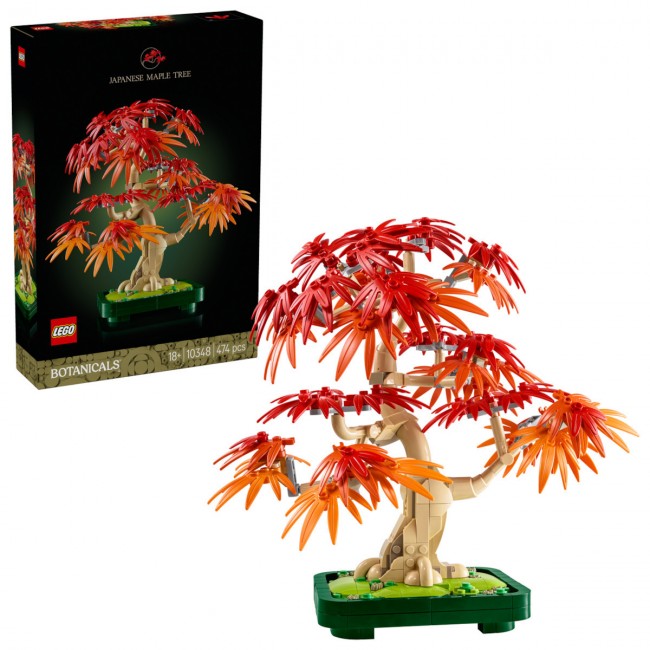 LEGO BOTANICALS ΜΠΟΝΣΑΙ ΚΟΚΚΙΝΟΣ ΙΑΠΩΝΙΚΟΣ ΣΦΕΝΔΑΜΟΣ (10348) LEGO BOTANICALS ΜΠΟΝΣΑΙ ΚΟΚΚΙΝΟΣ ΙΑΠΩΝΙΚΟΣ ΣΦΕΝΔΑΜΟΣ (10348)