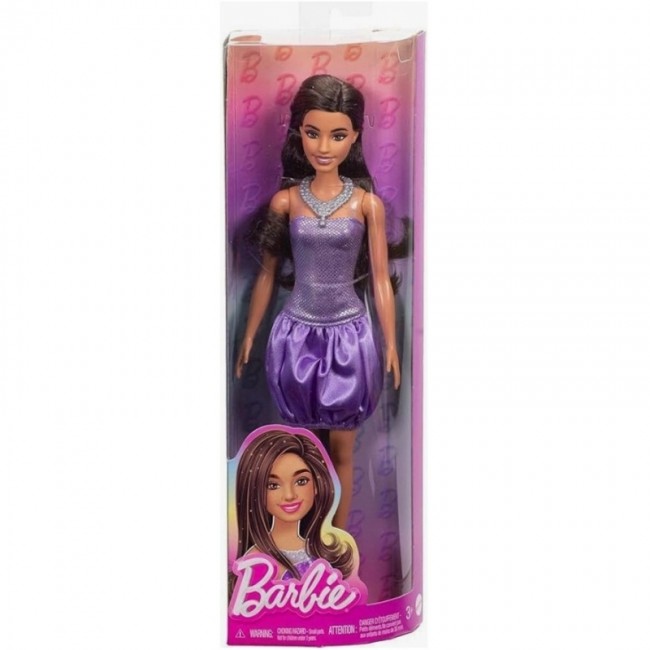 BARBIE FASHIONISTAS ΜΕ ΚΑΣΤΑΝΑ ΜΑΛΛΙΑ - HYT92 BARBIE FASHIONISTAS ΜΕ ΚΑΣΤΑΝΑ ΜΑΛΛΙΑ - HYT92