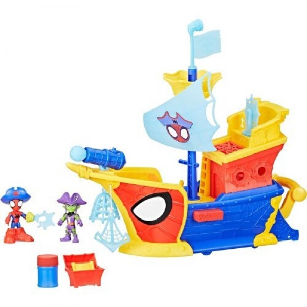SPIDEY AND HIS AMAZING FRIENDS WEBS ΚΑΡΑΒΙ AHOY BUBBLE (G0666) SPIDEY AND HIS AMAZING FRIENDS WEBS ΚΑΡΑΒΙ AHOY BUBBLE (G0666)