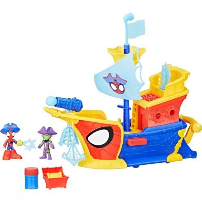 SPIDEY AND HIS AMAZING FRIENDS WEBS ΚΑΡΑΒΙ AHOY BUBBLE (G0666) SPIDEY AND HIS AMAZING FRIENDS WEBS ΚΑΡΑΒΙ AHOY BUBBLE (G0666)