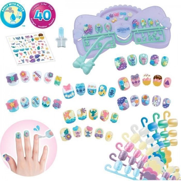 AQUABEADS NAIL STUDIO ΚΙΤ ΔΗΜΙΟΥΡΓΙΑΣ ΝΥΧΙΩΝ STITCH AQUABEADS NAIL STUDIO ΚΙΤ ΔΗΜΙΟΥΡΓΙΑΣ ΝΥΧΙΩΝ STITCH