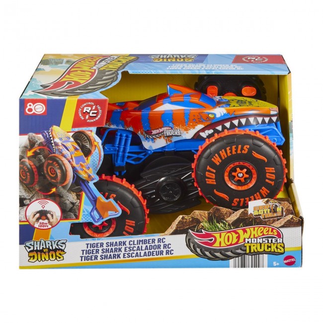 HOT WHEELS MONSTER TRUCK ΤΗΛΕΚΑΤΕΥΘΥΝΟΜΕΝΟ ΑΥΤΟΚΙΝΗΤΟ TIGER SHARK HOT WHEELS MONSTER TRUCK ΤΗΛΕΚΑΤΕΥΘΥΝΟΜΕΝΟ ΑΥΤΟΚΙΝΗΤΟ TIGER SHARK