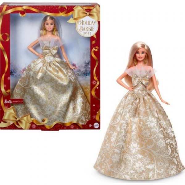 ΣΥΛΛΕΚΤΙΚΗ ΚΟΥΚΛΑ BARBIE HOLIDAY 2025 ΞΑΝΘΙΑ