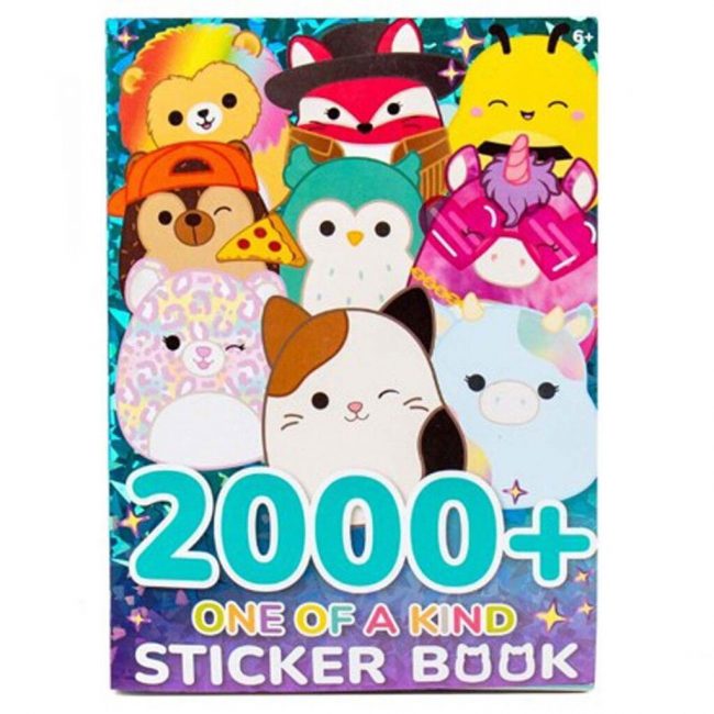 SQUISHMALLOWS STICKER BOOK 2000+ ΑΥΤΟΚΟΛΛΗΤΑ HG224701