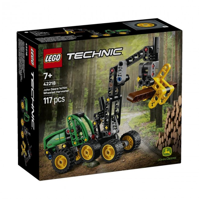 LEGO TECHNIC ΜΗΧΑΝΗ ΥΛΟΤΟΜΙΑΣ ΜΕ ΤΡΟΧΟΥΣ JOHN DEERE 1470H (42218) LEGO TECHNIC ΜΗΧΑΝΗ ΥΛΟΤΟΜΙΑΣ ΜΕ ΤΡΟΧΟΥΣ JOHN DEERE 1470H (42218)