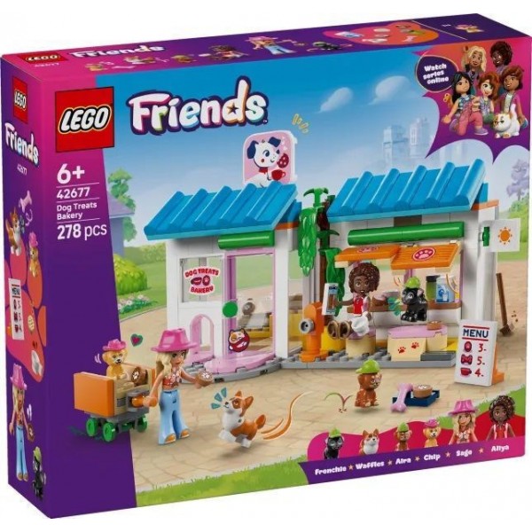 LEGO FRIENDS ΖΑΧΑΡΟΠΛΑΣΤΕΙΟ ΛΙΧΟΥΔΙΩΝ ΓΙΑ ΣΚΥΛΟΥΣ (42677)