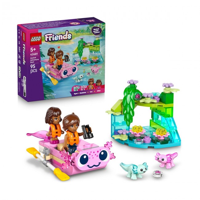 LEGO FRIENDS AXOLOTL ADVENTURE BOAT