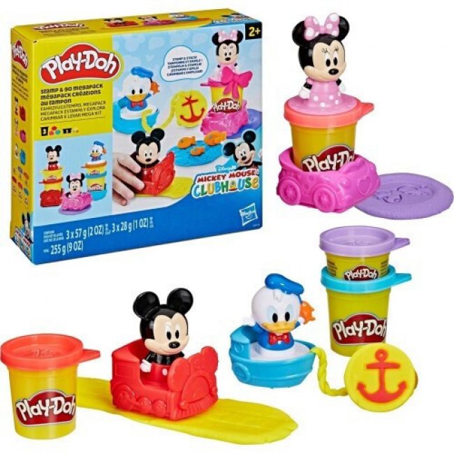 PLAY-DOH DISNEY JUNIOR STAMP & GO MEGAPACK - HASBRO G3110