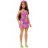 BARBIE ΚΟΥΚΛΑ FASHIONISTAS ME FLORAL SET ΜΩΒ BARBIE ΚΟΥΚΛΑ FASHIONISTAS ME FLORAL SET ΜΩΒ