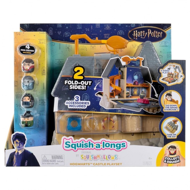 SQUISH A LONGS HARRY POTTER PLAYSET ΚΑΣΤΡΟ SQUISH A LONGS HARRY POTTER PLAYSET ΚΑΣΤΡΟ