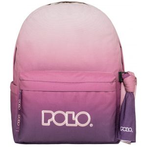 POLO ΣΑΚΙΔΙΟ ΠΛΑΤΗΣ ORIGINAL SCARF GRADIENT PINK/PURPLE GRADIENT 2026 901162-8416