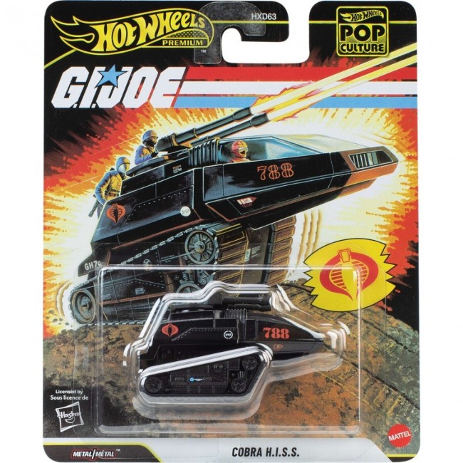 HOT WHEELS PREMIUM POP CULTURE ΣΥΛΛΕΚΤΙΚΟ ΑΥΤΟΚΙΝΗΤΑΚΙ COBRA H.I.S.S HOT WHEELS PREMIUM POP CULTURE ΣΥΛΛΕΚΤΙΚΟ ΑΥΤΟΚΙΝΗΤΑΚΙ COBRA H.I.S.S