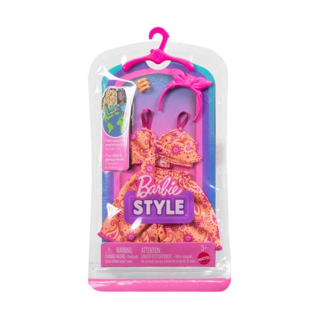 BARBIE ΒΡΑΔΙΝΑ ΣΥΝΟΛΑ CDU BARBIE STYLE FASHIONS ΦΟΡΕΜΑ ΠΟΡΤΟΚΑΛΙ ΜΕ ΛΑΧΟΥΡΙΑ BARBIE ΒΡΑΔΙΝΑ ΣΥΝΟΛΑ CDU BARBIE STYLE FASHIONS ΦΟΡΕΜΑ ΠΟΡΤΟΚΑΛΙ ΜΕ ΛΑΧΟΥΡΙΑ