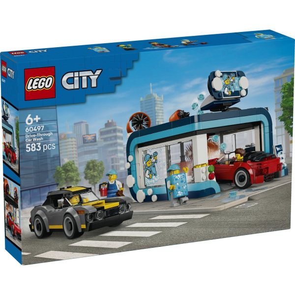 LEGO CITY MY CITY ΠΛΥΝΤΗΡΙΟ ΔΙΕΛΕΥΣΗΣ ΑΥΤΟΚΙΝΗΤΩΝ (60497)