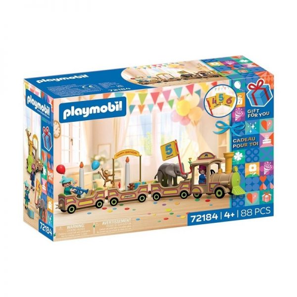PLAYMOBIL GIFT SET ΤΡΕΝΑΚΙ ΓΕΝΕΘΛΙΩΝ 72184