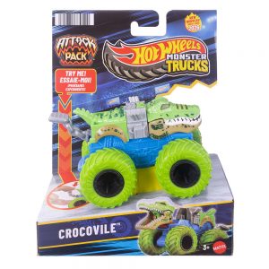 HOT WHEELS CROC TRUCK MONSTER TRUCKS ΟΧΗΜΑΤΑ - ATTACK PACK