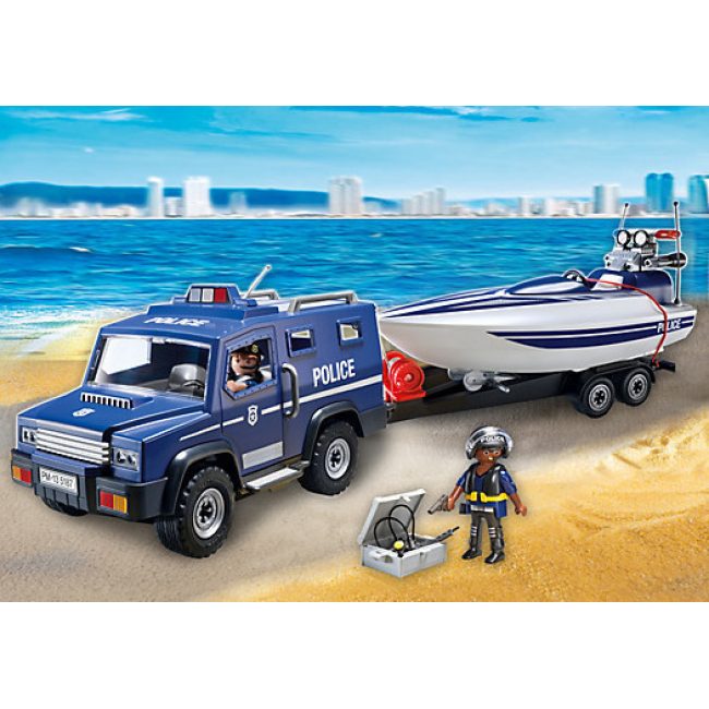 PLAYMOBIL ΑΣΤΥΝΟΜΙΚΟ ΟΧΗΜΑ ΜΕ ΤΑΧΥΠΛΟΟ