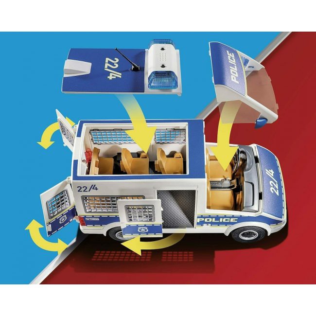 PLAYMOBIL ΑΣΤΥΜΟΝΙΚΟ ΛΕΩΦΟΡΕΙΟ ΜΕ ΦΩΤΑ ΚΑΙ ΗΧΟ PLAYMOBIL ΑΣΤΥΜΟΝΙΚΟ ΛΕΩΦΟΡΕΙΟ ΜΕ ΦΩΤΑ ΚΑΙ ΗΧΟ
