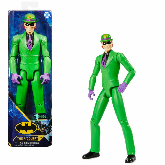 ΦΙΓΟΥΡΑ SPIN MASTER DC BATMAN: RIDDLER 30CM 6061531 ΦΙΓΟΥΡΑ SPIN MASTER DC BATMAN: RIDDLER 30CM 6061531