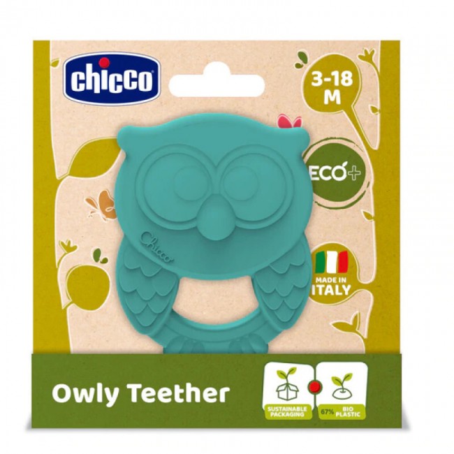 CHICCO ΚΟΥΚΟΥΒΑΓΙΑ ΚΡΙΚΟΣ ΟΔΟΝΤΟΦΥΙΑΣ ΣΕΙΡΑ ECO+ CHICCO ΚΟΥΚΟΥΒΑΓΙΑ ΚΡΙΚΟΣ ΟΔΟΝΤΟΦΥΙΑΣ ΣΕΙΡΑ ECO+