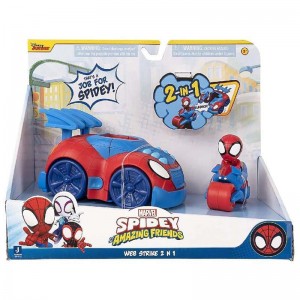 SPIDEΥ AMAZING FRIENDS ΟΧΗΜΑ 15 ΕΚ ΜΕ ΦΙΓΟΥΡΑ