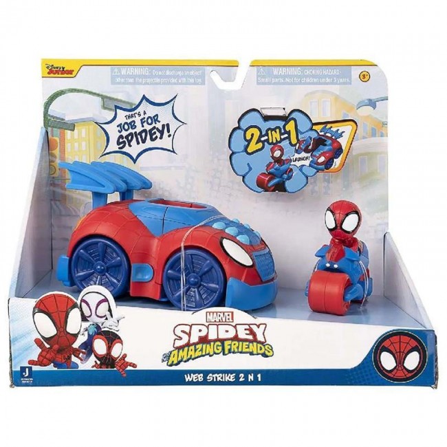 SPIDEΥ AMAZING FRIENDS ΟΧΗΜΑ 15 ΕΚ ΜΕ ΦΙΓΟΥΡΑ SPIDEΥ AMAZING FRIENDS ΟΧΗΜΑ 15 ΕΚ ΜΕ ΦΙΓΟΥΡΑ