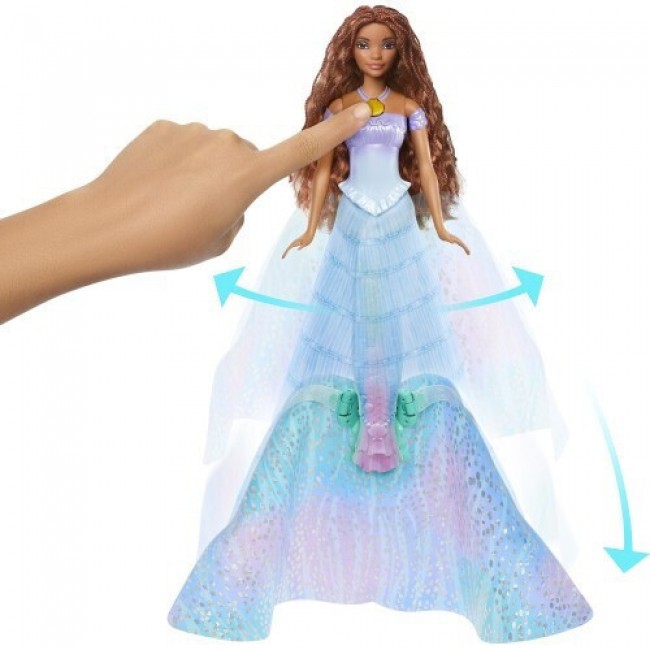 DISNEY THE LITTLE MERMAID ARIEL ΜΕΤΑΜΟΡΦΩΣΗ 2 ΣΕ 1