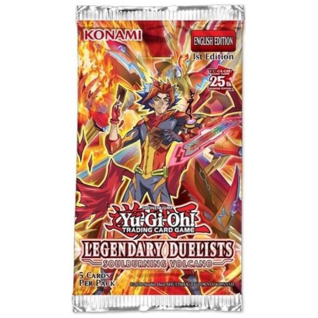 YU-GI-OH LD10 SOULBURNING VOLCANO BOOSTER YU-GI-OH LD10 SOULBURNING VOLCANO BOOSTER