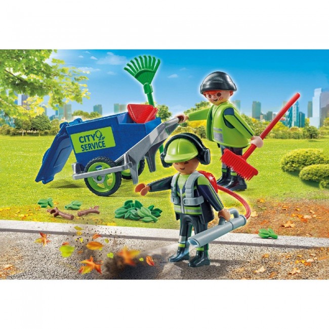 PLAYMOBIL CITY LIFE ΟΔΟΚΑΘΑΡΙΣΤΕΣ PLAYMOBIL CITY LIFE ΟΔΟΚΑΘΑΡΙΣΤΕΣ