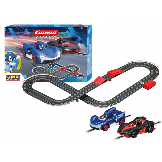 ΑΓΩΝΙΣΤΙΚΗ ΠΙΣΤΑ ΜΠΑΤΑΡΙΑΣ CARRERA GO SET-SONIC THE HEDGEHOG ΑΓΩΝΙΣΤΙΚΗ ΠΙΣΤΑ ΜΠΑΤΑΡΙΑΣ CARRERA GO SET-SONIC THE HEDGEHOG