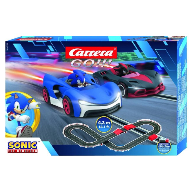 ΑΓΩΝΙΣΤΙΚΗ ΠΙΣΤΑ ΜΠΑΤΑΡΙΑΣ CARRERA GO SET-SONIC THE HEDGEHOG ΑΓΩΝΙΣΤΙΚΗ ΠΙΣΤΑ ΜΠΑΤΑΡΙΑΣ CARRERA GO SET-SONIC THE HEDGEHOG