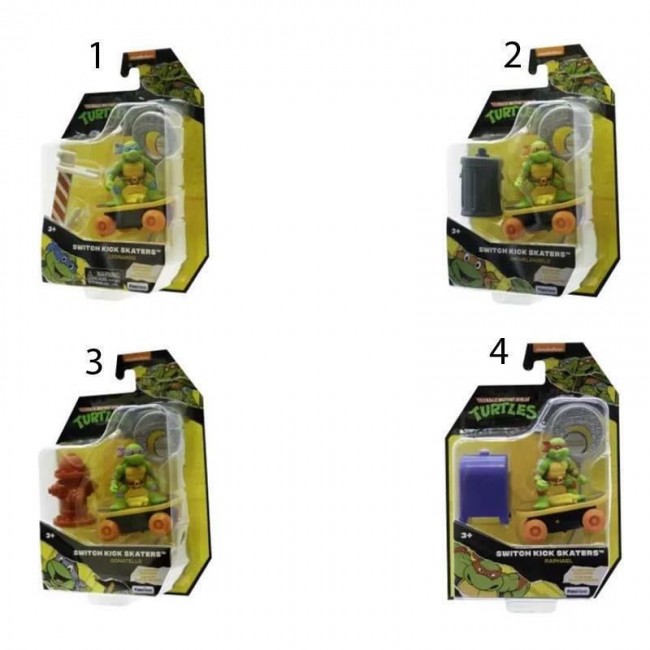 TMNT MOVIE NINJA TURTLES SKATE ΜΕ ΜΙΝΙ ΦΙΓΟΥΡΑ (4 ΣΧΕΔΙΑ) TMNT MOVIE NINJA TURTLES SKATE ΜΕ ΜΙΝΙ ΦΙΓΟΥΡΑ (4 ΣΧΕΔΙΑ)