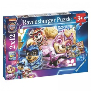 RAVENSBURGER ΠΑΖΛ 2X12 ΤΕΜ. PAW PATROL MIGHTY