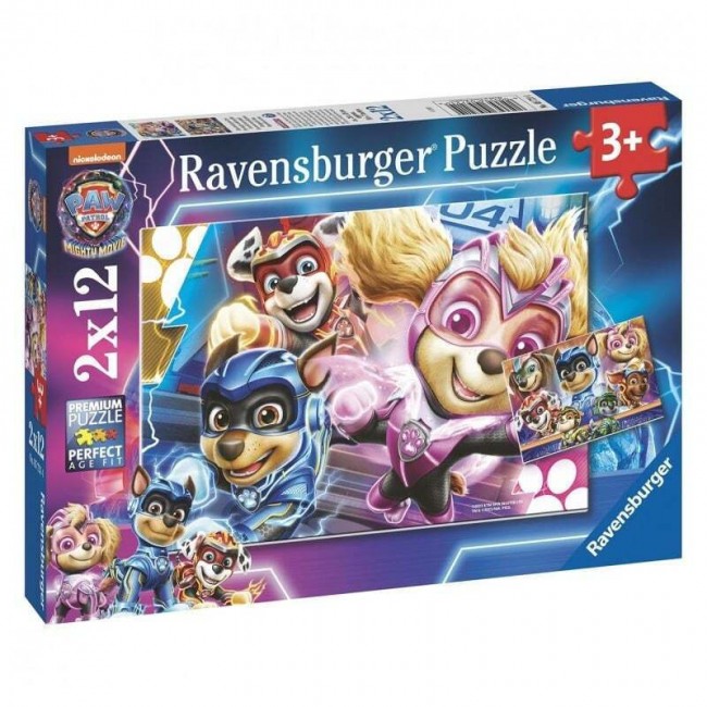 RAVENSBURGER ΠΑΖΛ 2X12 ΤΕΜ. PAW PATROL MIGHTY RAVENSBURGER ΠΑΖΛ 2X12 ΤΕΜ. PAW PATROL MIGHTY