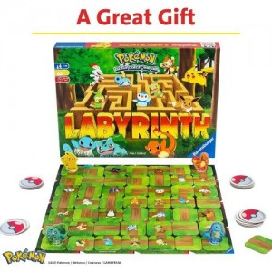 ΕΠΙΤΡΑΠΈΖΙΟ RAVENSBURGER LABYRINTH POKEMON 22590 ΕΠΙΤΡΑΠΈΖΙΟ RAVENSBURGER LABYRINTH POKEMON 22590